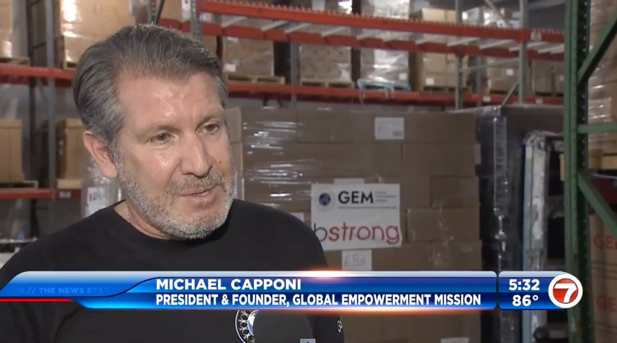 GEM in Doral Continues to Pack Supplies for Puerto Rico as Fiona's Rain Continues